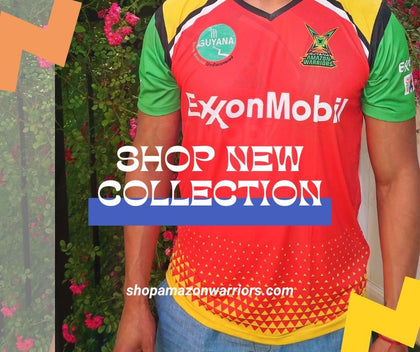  Guyana Warriors Cricket T-Shirt : Clothing, Shoes & Jewelry