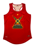 Women’s Racer Back Top-Red