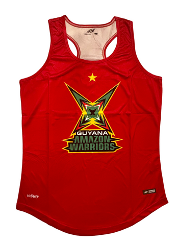 Women’s Racer Back Top-Red