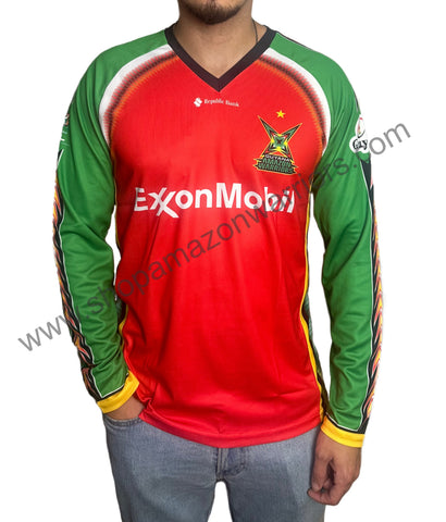 2025 Official Guyana Amazon Warriors Long Sleeve Jersey