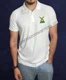 2025 Official Guyana Amazon Warriors White Polo Shirt